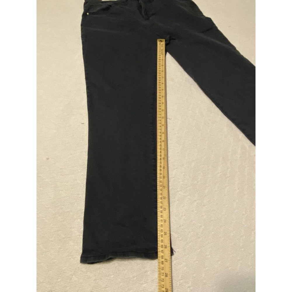Bandolino Missy Straight Leg Womens Size 14 Petite Black Jeans - Picture 12 of 16